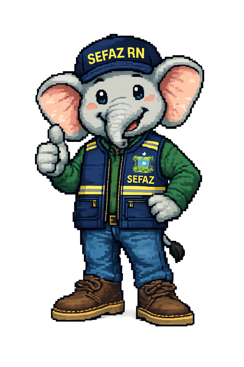Mascote AFRE Sefaz/RN